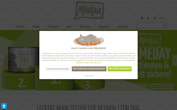 www.mjamjam-petfood.de