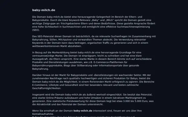 baby-milch.de