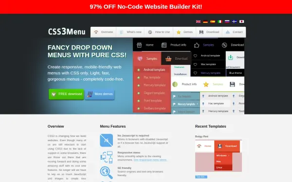 css3menu.com