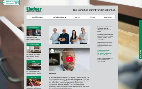 www.lindner-versicherungsbuero.de