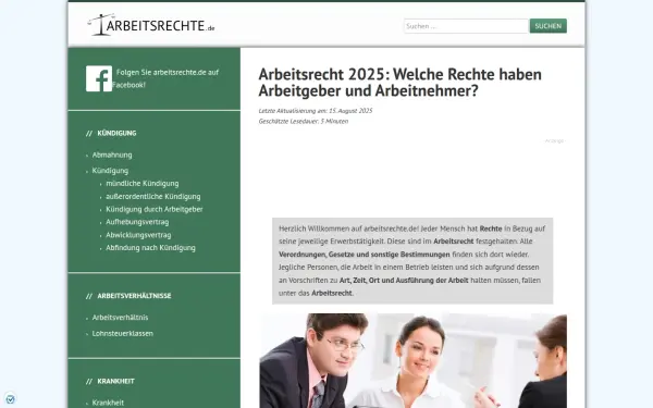 www.arbeitsrechte.de