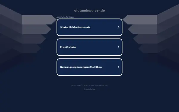 glutaminpulver.de
