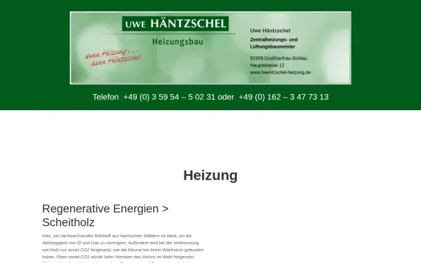 haentzschel-heizung.de