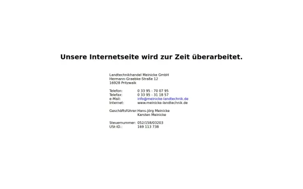 meinicke-landtechnik.de