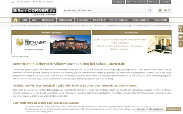 www.silber-corner.de