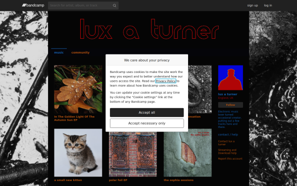 luxaturner.bandcamp.com