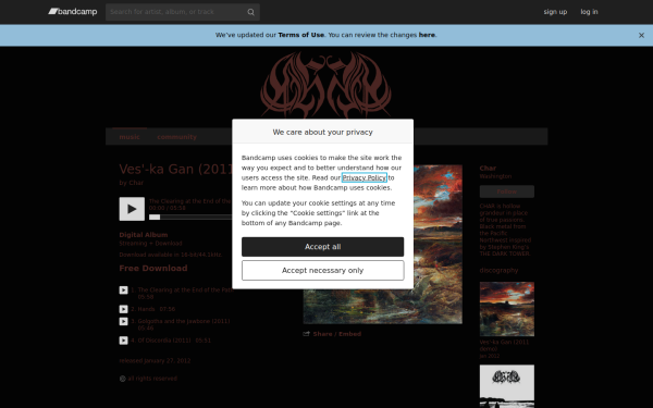 char.bandcamp.com