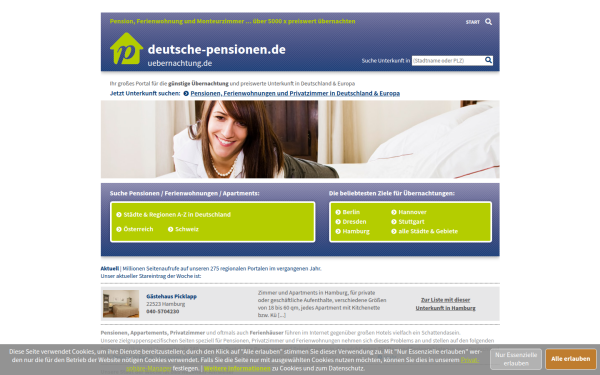 www.uebernachtung.de