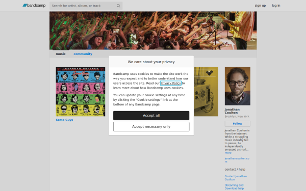 jonathancoulton.bandcamp.com
