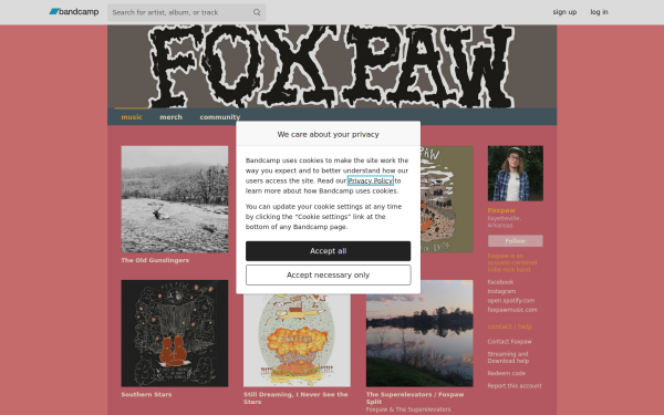 foxpaw.bandcamp.com