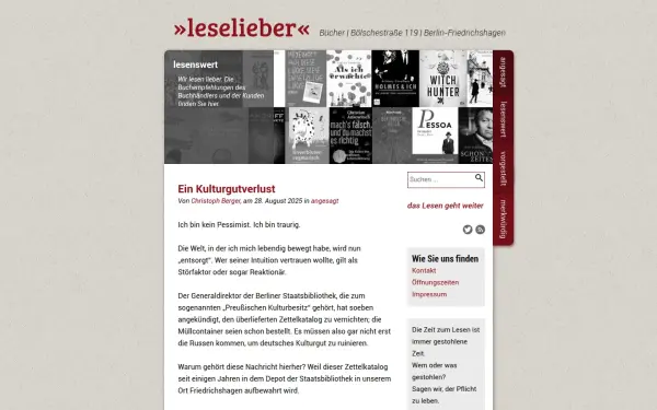 www.leselieber.de
