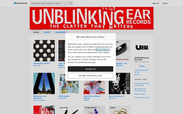 unblinkingearrecords.bandcamp.com