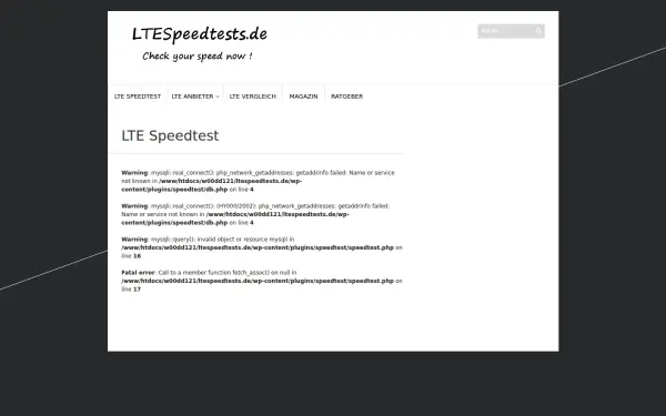 www.ltespeedtests.de