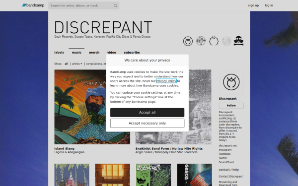 discrepant.bandcamp.com