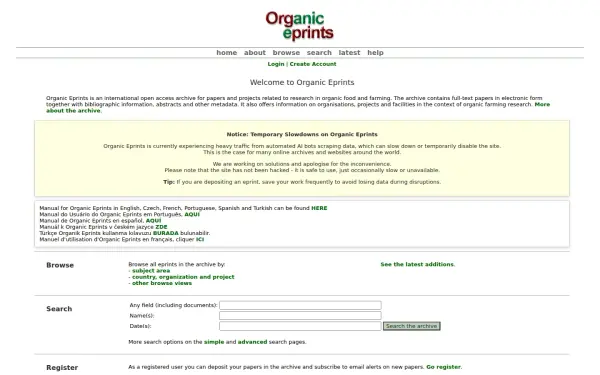orgprints.org