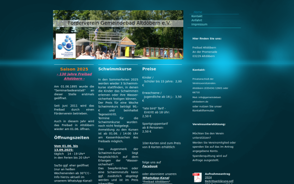 www.gemeindebad-altdoebern.de