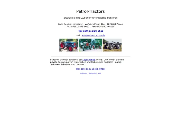 www.petrol-tractors.de