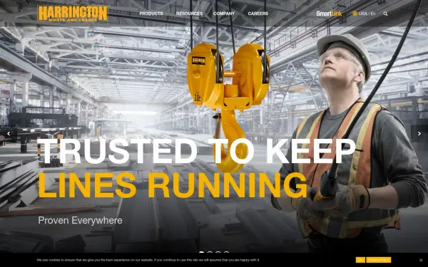 harringtonhoists.com