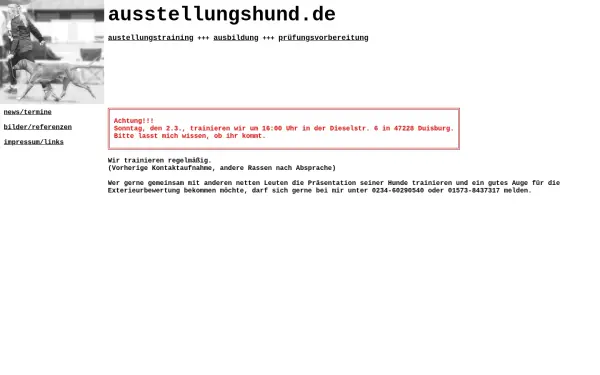 ausstellungshund.de