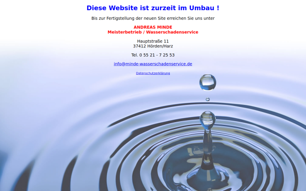 www.minde-wasserschadenservice.de