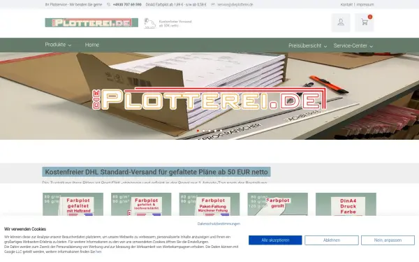www.dieplotterei.de