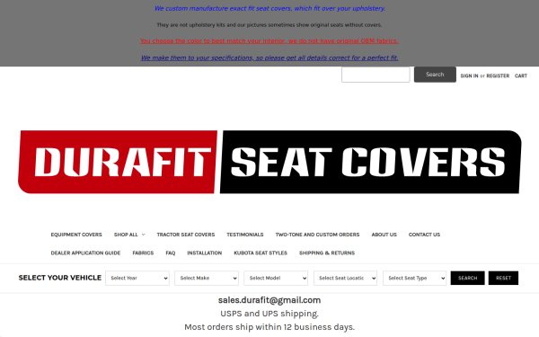 durafitseatcovers.com