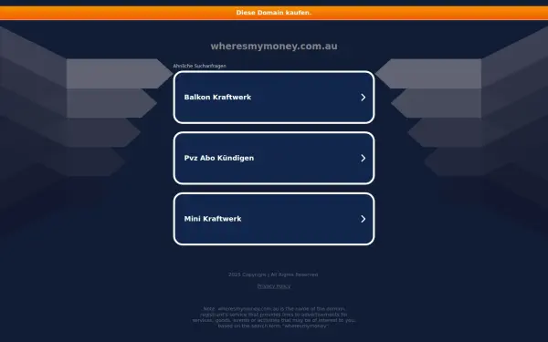 wheresmymoney.com.au
