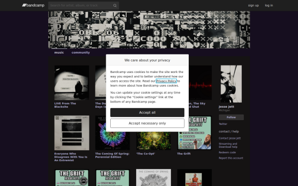 jessejett.bandcamp.com