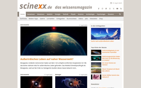 www.scinexx.de