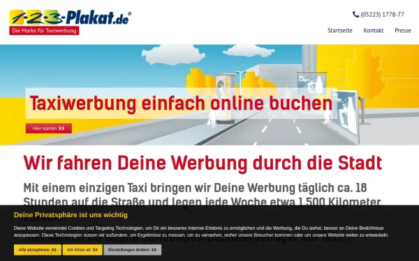www.123taxiwerbung.de
