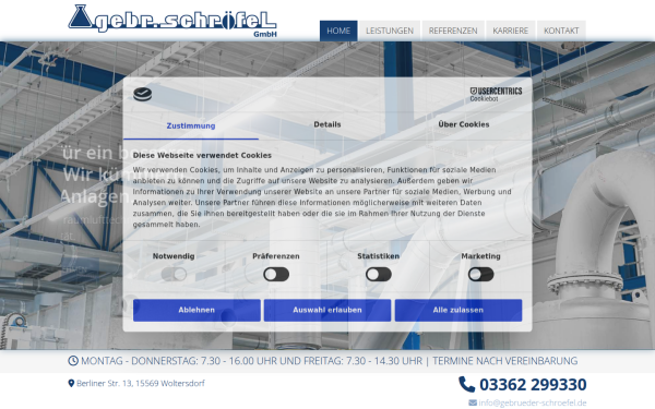 www.gebrueder-schroefel.de
