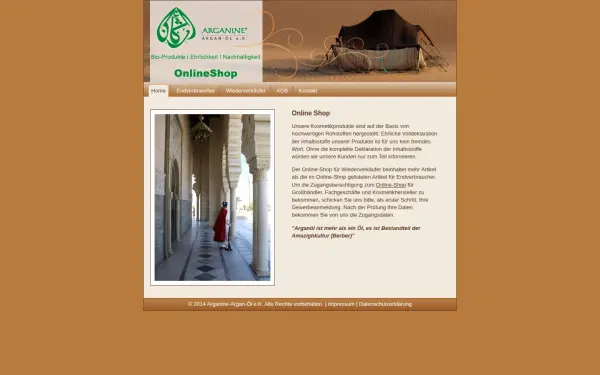 www.arganine-argan-oel.de