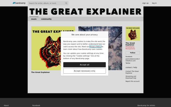thegreatexplainer.bandcamp.com