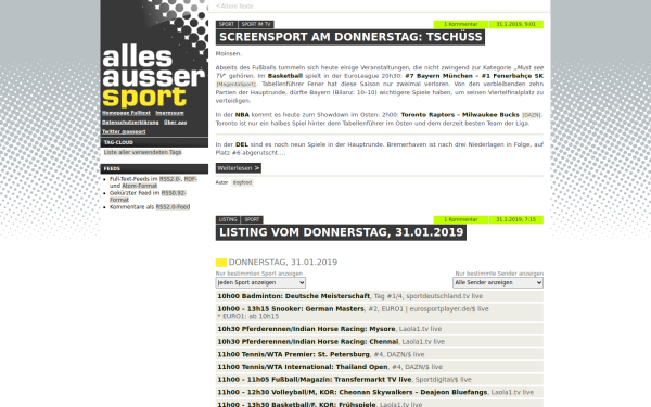 www.allesaussersport.de