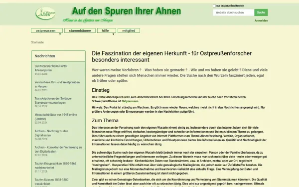 www.portal-ostpreussen.de