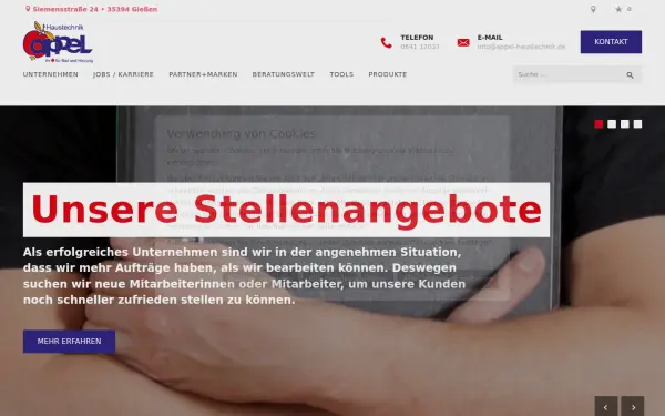 www.appel-haustechnik.de