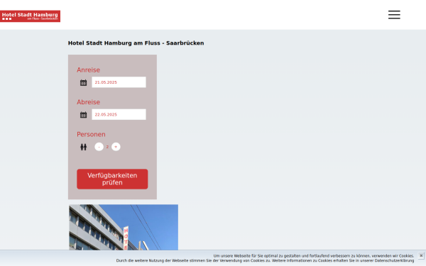 hotel-stadt-hamburg-saarbruecken.de