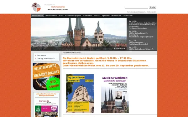 marienkirchegelnhausen.de