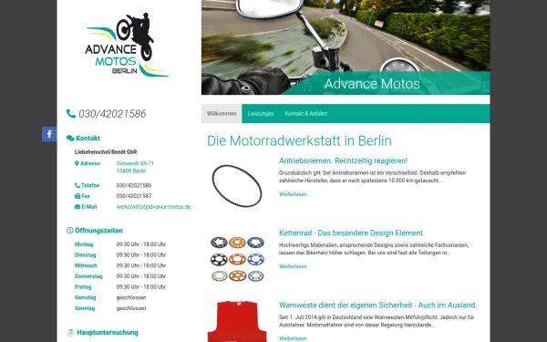 www.advance-motos.de