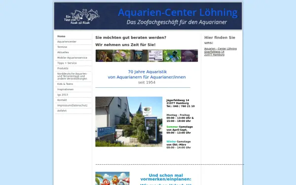 www.aquarien-center-loehning.de