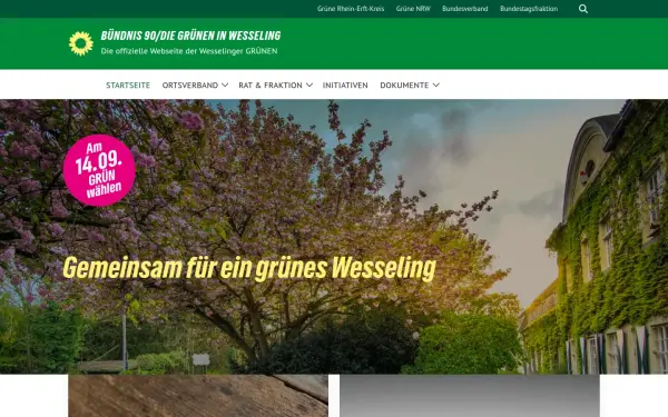 www.gruenewesseling.de
