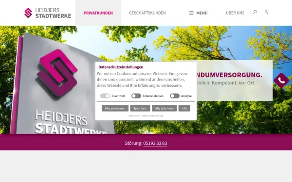 heidjers-stadtwerke.de