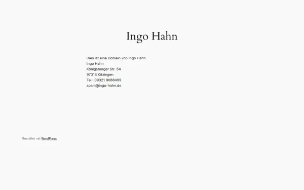 ingohahn.de