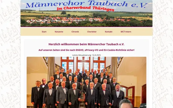 maennerchor-taubach.de