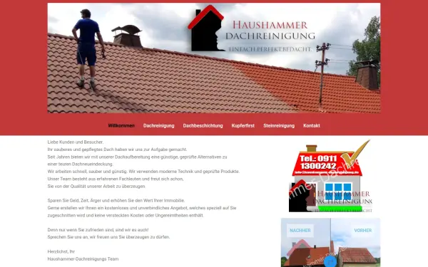 www.haushammer-dachreinigung.de
