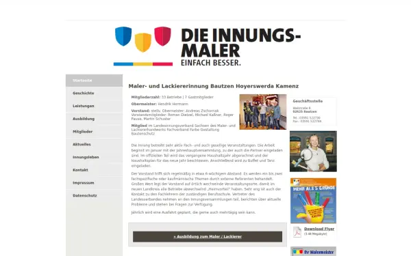 www.malerinnung-bautzen.de