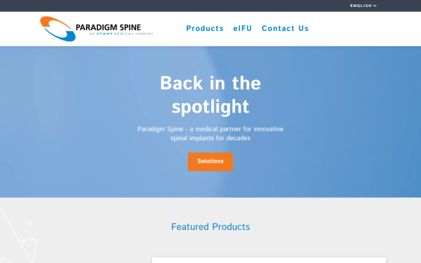 paradigmspine.com