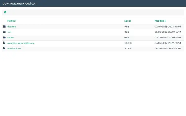 download.owncloud.com