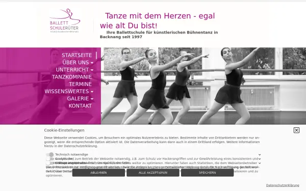 ballettschule-rueter.de