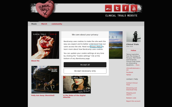 clinicaltrials.bandcamp.com